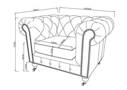 Chesterfield Armchair