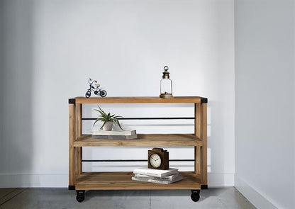 Console Table with Wheels