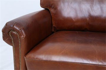 3-Seater Sofa in Vintage Cigar Leather