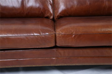 3-Seater Sofa in Vintage Cigar Leather