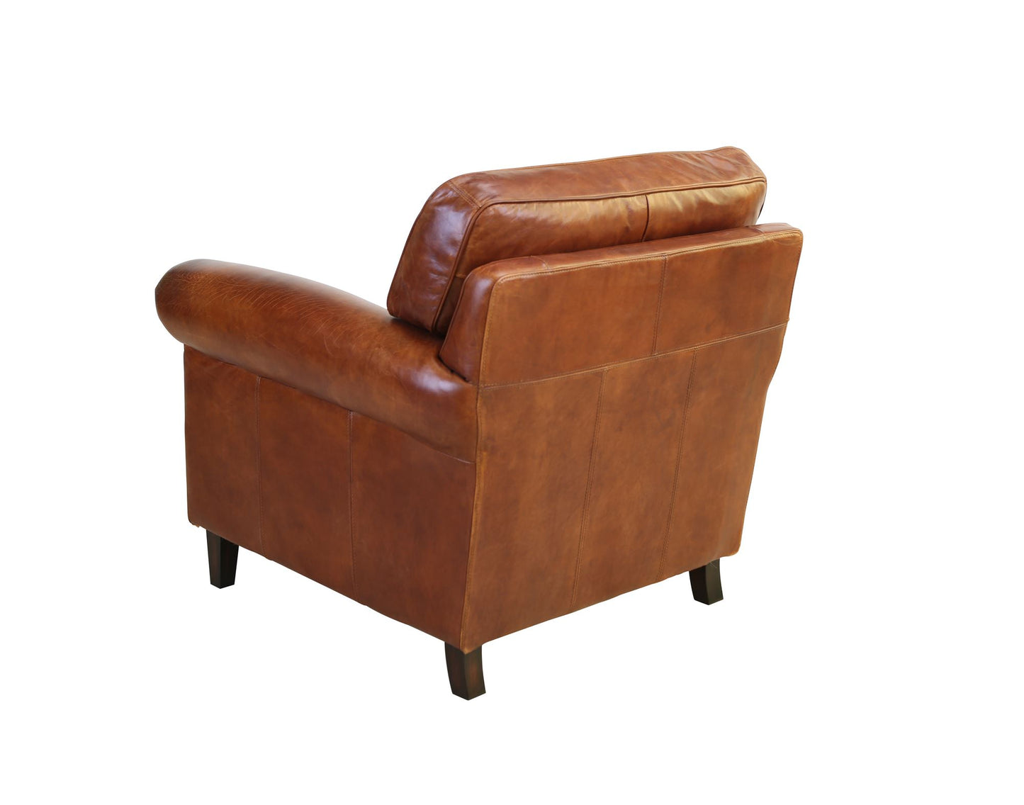 Fairfield Vintage Cigar Leather Armchair